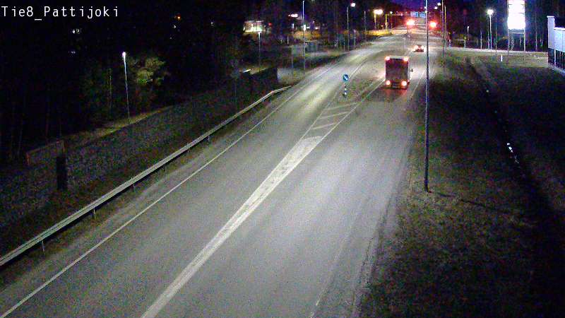 Weather Camera Image Väg 8 Raahe, Pattijoki, Raahe, Pohjois-Pohjanmaa