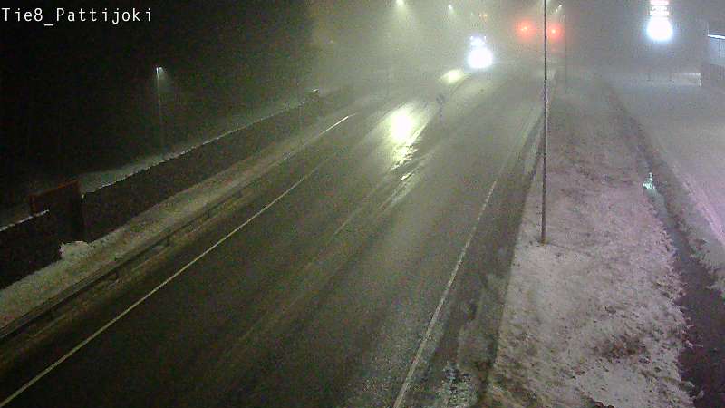 Weather Camera Image Väg 8 Raahe, Pattijoki, Raahe, Pohjois-Pohjanmaa