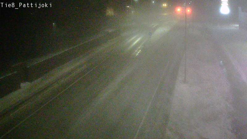 Weather Camera Image Road 8 Raahe, Pattijoki, Raahe, Pohjois-Pohjanmaa