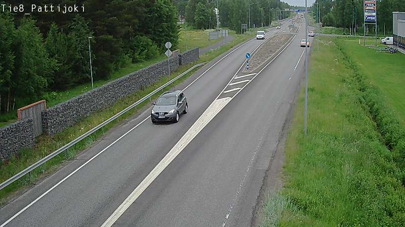 Kelikamerat Kuva Tie 8 Raahe, Pattijoki, Raahe, Pohjois-Pohjanmaa