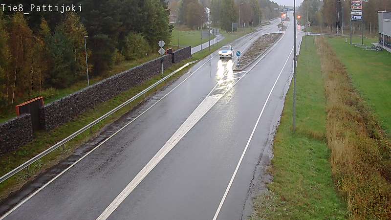 Weather Camera Image Road 8 Raahe, Pattijoki, Raahe, Pohjois-Pohjanmaa