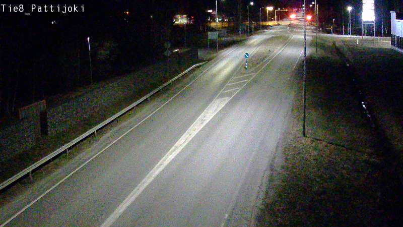 Weather Camera Image Väg 8 Raahe, Pattijoki, Raahe, Pohjois-Pohjanmaa