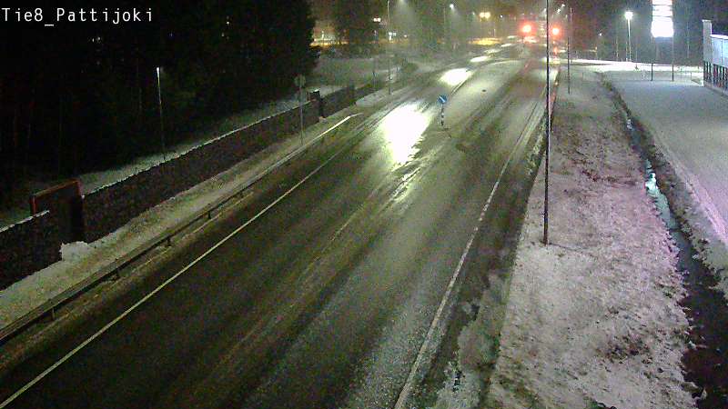 Weather Camera Image Väg 8 Raahe, Pattijoki, Raahe, Pohjois-Pohjanmaa