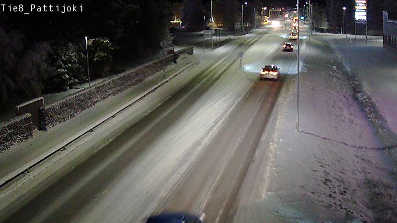 Weather Camera Image Road 8 Raahe, Pattijoki, Raahe, Pohjois-Pohjanmaa