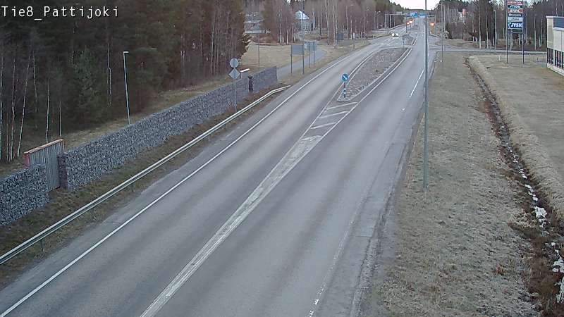 Kelikamerat Kuva Tie 8 Raahe, Pattijoki, Raahe, Pohjois-Pohjanmaa