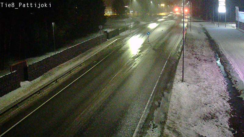 Weather Camera Image Väg 8 Raahe, Pattijoki, Raahe, Pohjois-Pohjanmaa