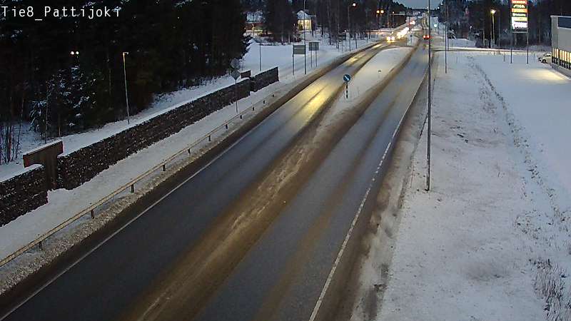 Kelikamerat Kuva Tie 8 Raahe, Pattijoki, Raahe, Pohjois-Pohjanmaa