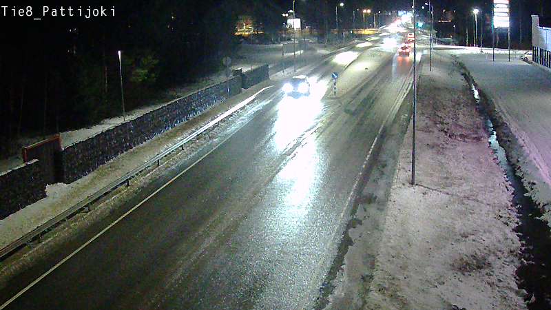 Weather Camera Image Väg 8 Raahe, Pattijoki, Raahe, Pohjois-Pohjanmaa