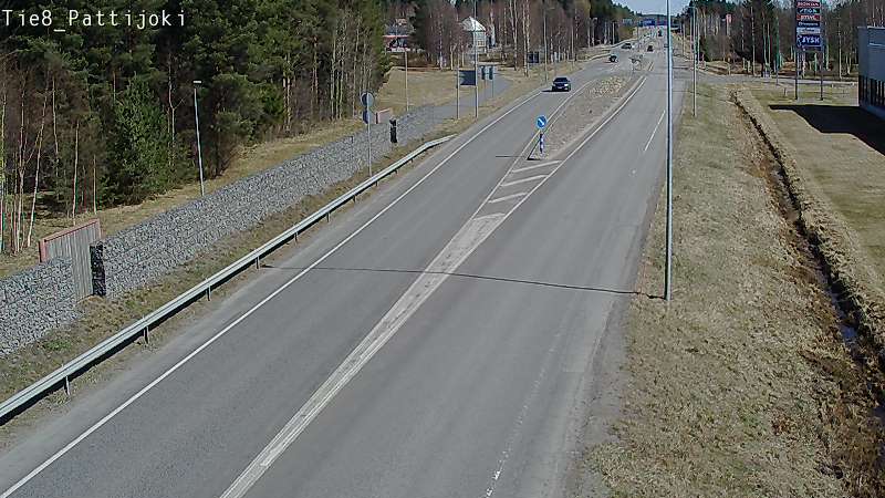 Kelikamerat Kuva Tie 8 Raahe, Pattijoki, Raahe, Pohjois-Pohjanmaa
