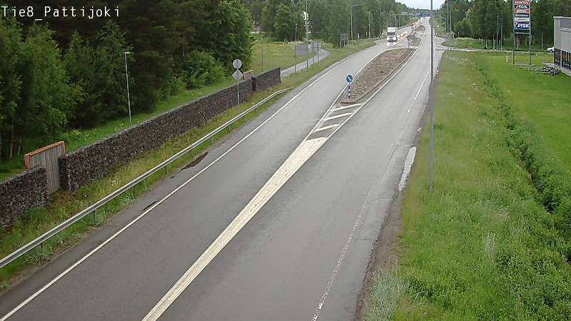 Kelikamerat Kuva Tie 8 Raahe, Pattijoki, Raahe, Pohjois-Pohjanmaa