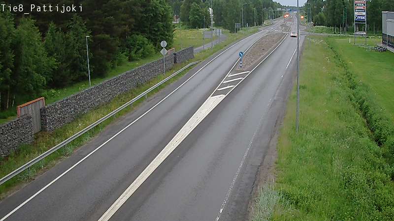 Kelikamerat Kuva Tie 8 Raahe, Pattijoki, Raahe, Pohjois-Pohjanmaa