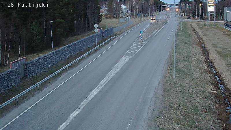 Kelikamerat Kuva Tie 8 Raahe, Pattijoki, Raahe, Pohjois-Pohjanmaa