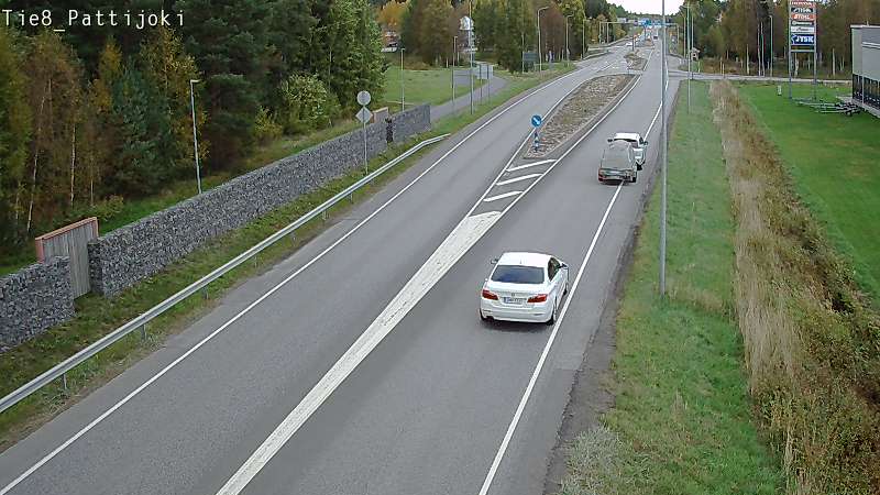 Kelikamerat Kuva Tie 8 Raahe, Pattijoki, Raahe, Pohjois-Pohjanmaa