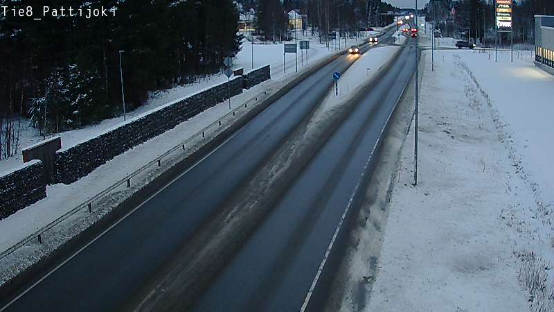 Kelikamerat Kuva Tie 8 Raahe, Pattijoki, Raahe, Pohjois-Pohjanmaa