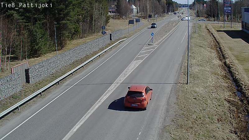 Kelikamerat Kuva Tie 8 Raahe, Pattijoki, Raahe, Pohjois-Pohjanmaa