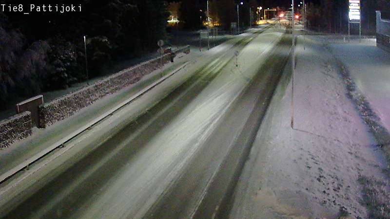 Weather Camera Image Road 8 Raahe, Pattijoki, Raahe, Pohjois-Pohjanmaa