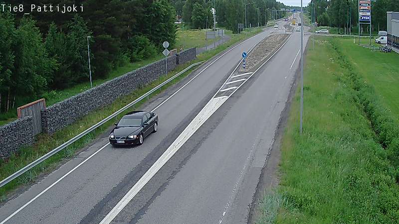 Kelikamerat Kuva Tie 8 Raahe, Pattijoki, Raahe, Pohjois-Pohjanmaa