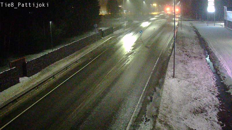 Weather Camera Image Väg 8 Raahe, Pattijoki, Raahe, Pohjois-Pohjanmaa
