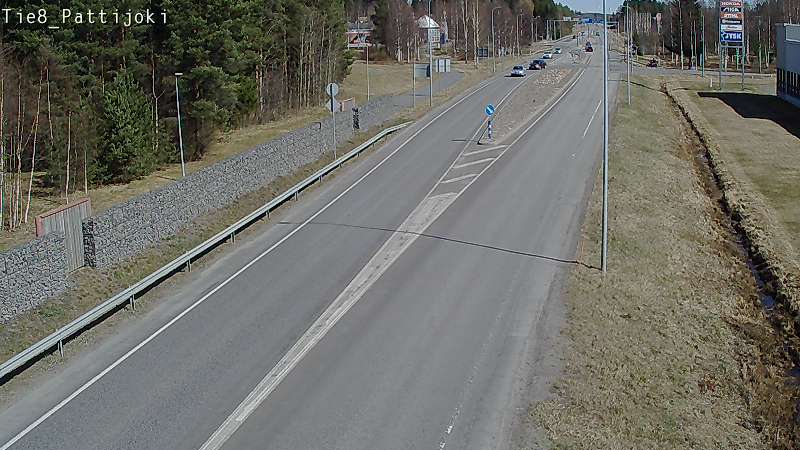 Kelikamerat Kuva Tie 8 Raahe, Pattijoki, Raahe, Pohjois-Pohjanmaa