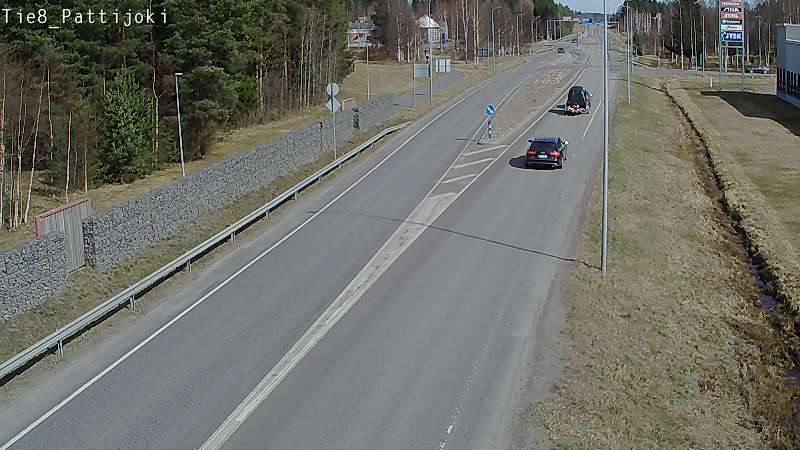 Kelikamerat Kuva Tie 8 Raahe, Pattijoki, Raahe, Pohjois-Pohjanmaa