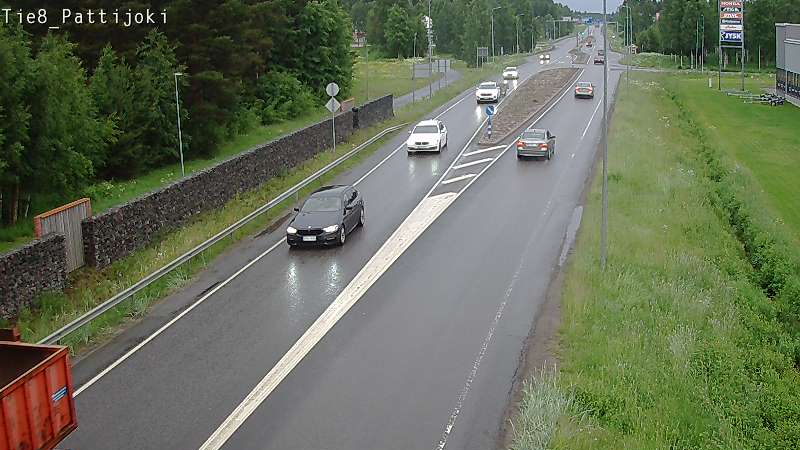 Kelikamerat Kuva Tie 8 Raahe, Pattijoki, Raahe, Pohjois-Pohjanmaa