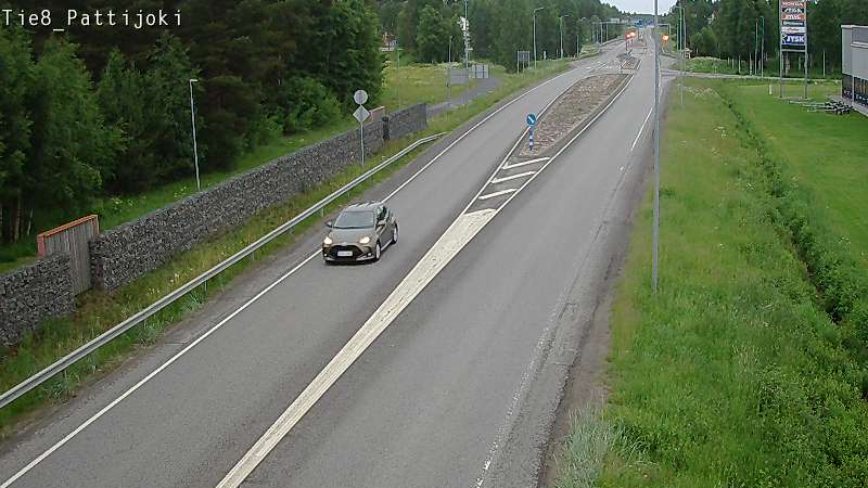 Kelikamerat Kuva Tie 8 Raahe, Pattijoki, Raahe, Pohjois-Pohjanmaa
