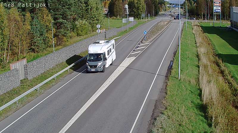 Kelikamerat Kuva Tie 8 Raahe, Pattijoki, Raahe, Pohjois-Pohjanmaa