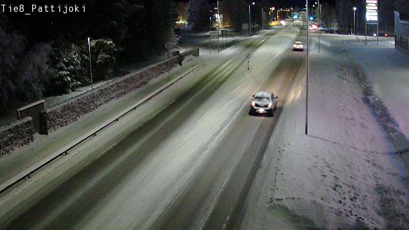 Weather Camera Image Road 8 Raahe, Pattijoki, Raahe, Pohjois-Pohjanmaa