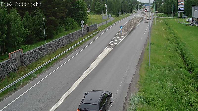 Kelikamerat Kuva Tie 8 Raahe, Pattijoki, Raahe, Pohjois-Pohjanmaa