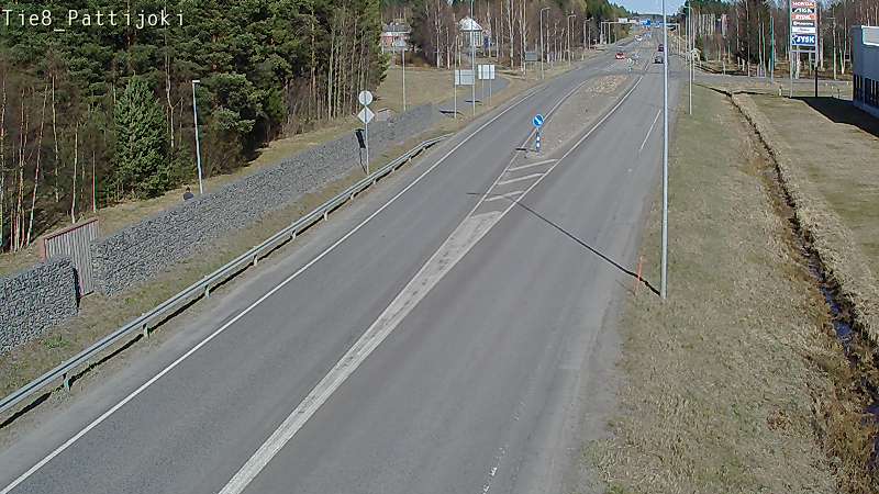 Kelikamerat Kuva Tie 8 Raahe, Pattijoki, Raahe, Pohjois-Pohjanmaa