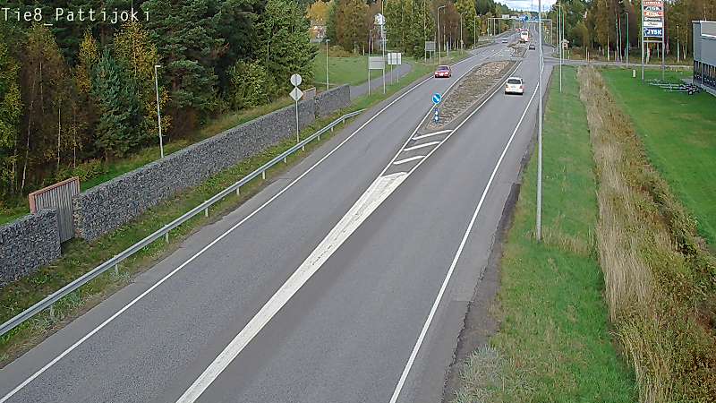 Kelikamerat Kuva Tie 8 Raahe, Pattijoki, Raahe, Pohjois-Pohjanmaa