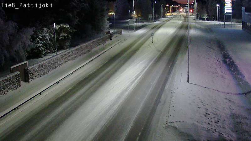 Weather Camera Image Road 8 Raahe, Pattijoki, Raahe, Pohjois-Pohjanmaa