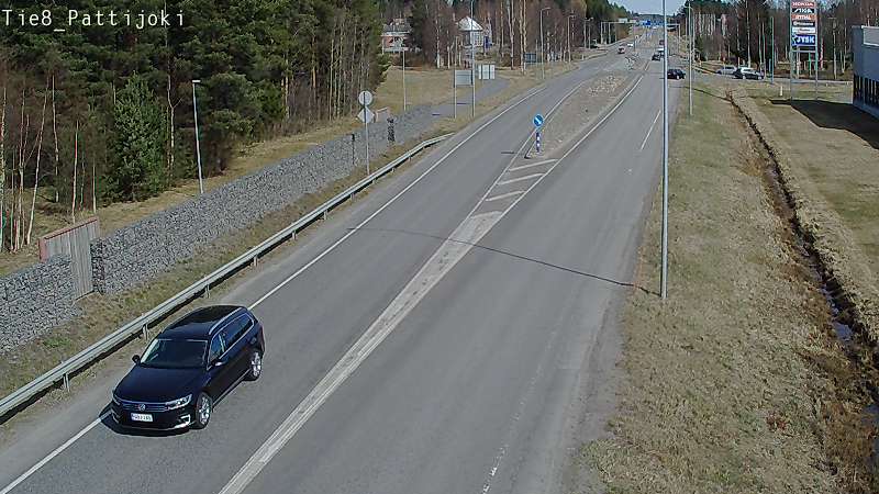 Kelikamerat Kuva Tie 8 Raahe, Pattijoki, Raahe, Pohjois-Pohjanmaa