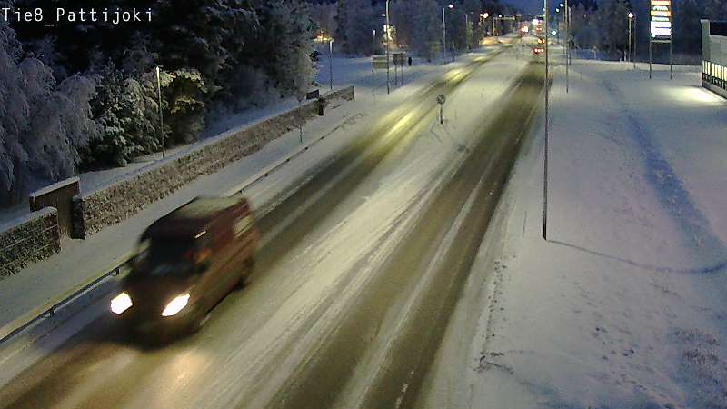 Kelikamerat Kuva Tie 8 Raahe, Pattijoki, Raahe, Pohjois-Pohjanmaa