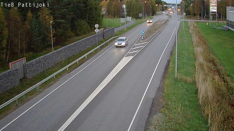 Kelikamerat Kuva Tie 8 Raahe, Pattijoki, Raahe, Pohjois-Pohjanmaa