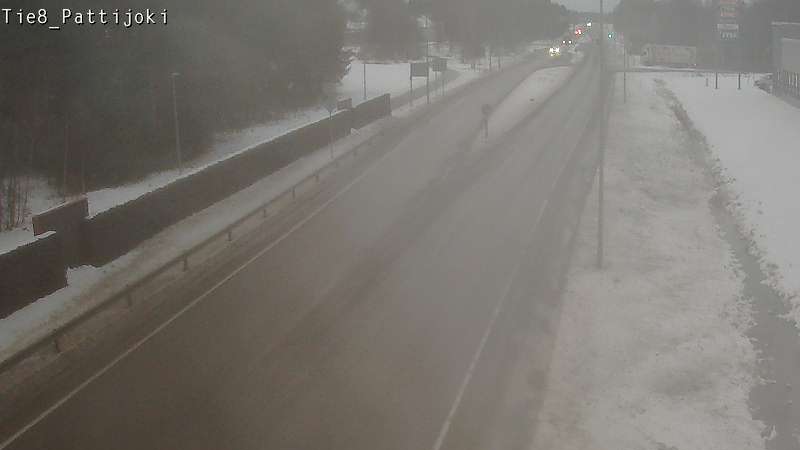 Weather Camera Image Road 8 Raahe, Pattijoki, Raahe, Pohjois-Pohjanmaa