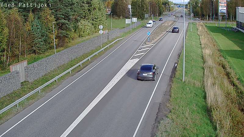 Kelikamerat Kuva Tie 8 Raahe, Pattijoki, Raahe, Pohjois-Pohjanmaa