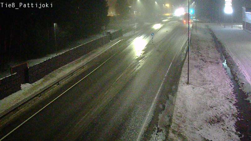 Weather Camera Image Väg 8 Raahe, Pattijoki, Raahe, Pohjois-Pohjanmaa