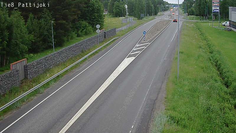 Kelikamerat Kuva Tie 8 Raahe, Pattijoki, Raahe, Pohjois-Pohjanmaa