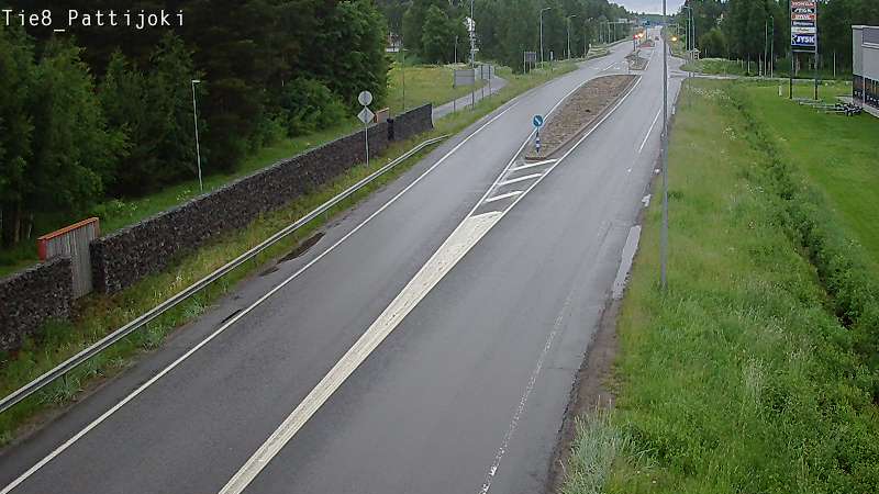Kelikamerat Kuva Tie 8 Raahe, Pattijoki, Raahe, Pohjois-Pohjanmaa