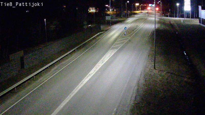 Weather Camera Image Väg 8 Raahe, Pattijoki, Raahe, Pohjois-Pohjanmaa
