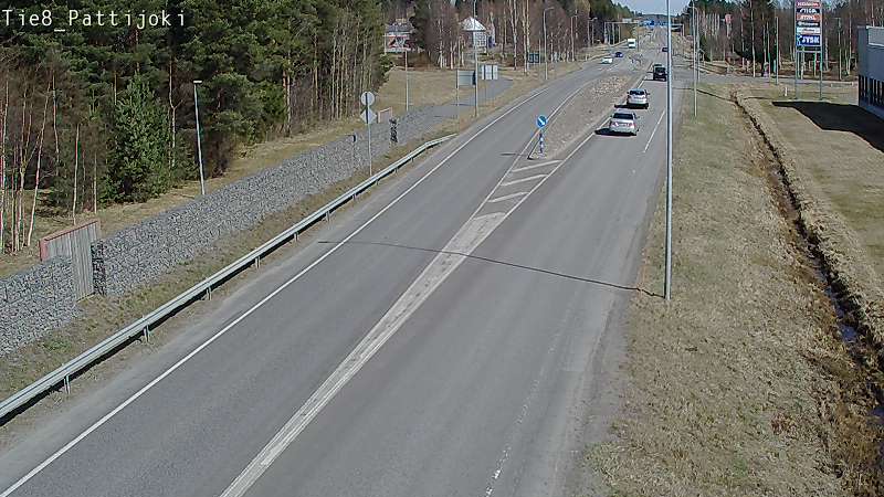 Kelikamerat Kuva Tie 8 Raahe, Pattijoki, Raahe, Pohjois-Pohjanmaa