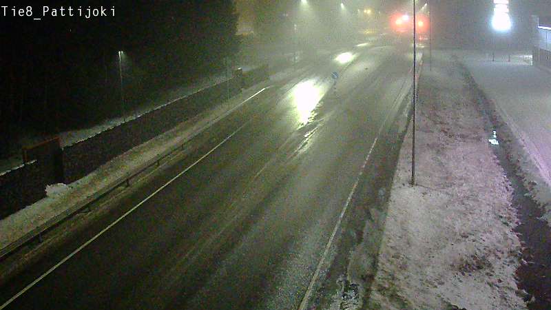 Weather Camera Image Väg 8 Raahe, Pattijoki, Raahe, Pohjois-Pohjanmaa