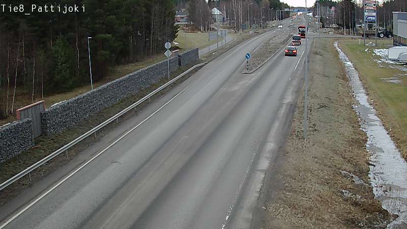 Kelikamerat Kuva Tie 8 Raahe, Pattijoki, Raahe, Pohjois-Pohjanmaa