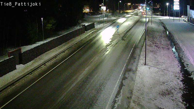 Weather Camera Image Väg 8 Raahe, Pattijoki, Raahe, Pohjois-Pohjanmaa