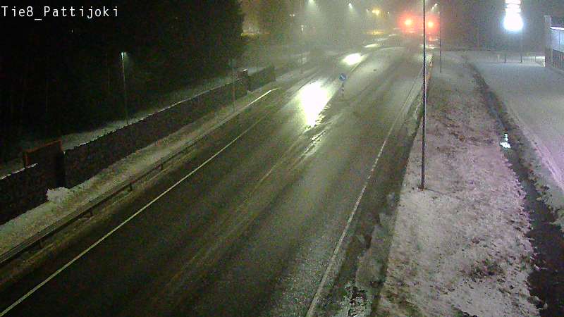 Weather Camera Image Väg 8 Raahe, Pattijoki, Raahe, Pohjois-Pohjanmaa