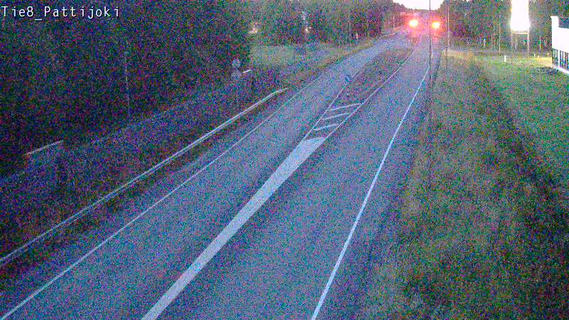 Weather Camera Image Road 8 Raahe, Pattijoki, Raahe, Pohjois-Pohjanmaa