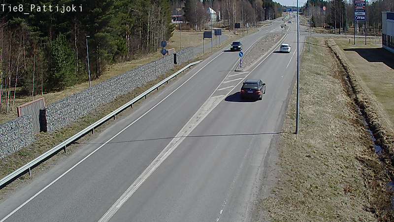 Kelikamerat Kuva Tie 8 Raahe, Pattijoki, Raahe, Pohjois-Pohjanmaa