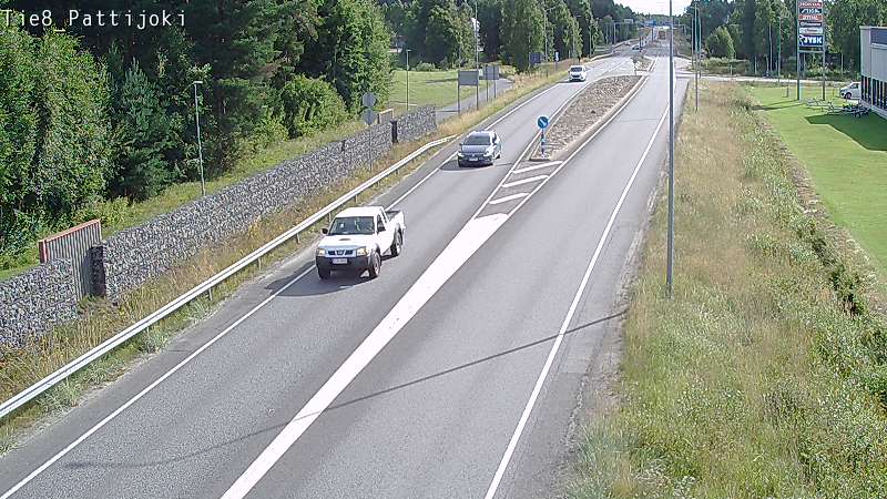 Weather Camera Image Road 8 Raahe, Pattijoki, Raahe, Pohjois-Pohjanmaa