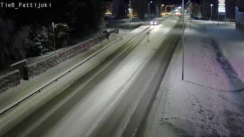 Weather Camera Image Road 8 Raahe, Pattijoki, Raahe, Pohjois-Pohjanmaa